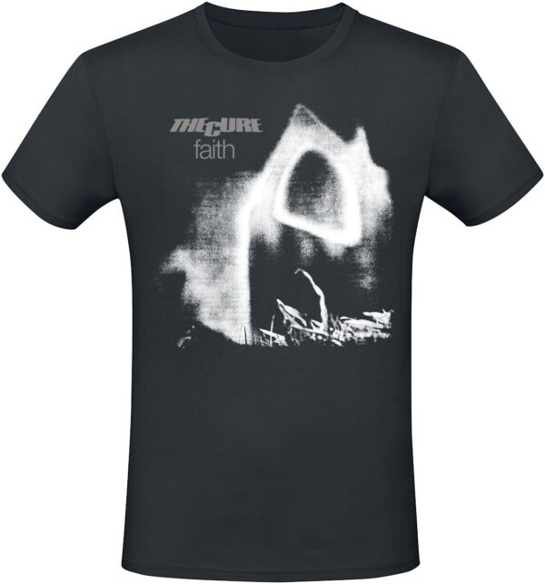 The Cure T-Shirt - Faith - L to XXL - for Men - black - 100% cotton T-Shirts Band Merchandise - Image 1