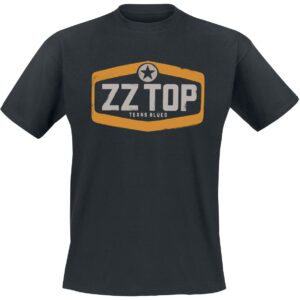 ZZ Top T-Shirt - Texas Blues - S to XXL - for Men - black - 100% cotton T-Shirts Band Merchandise