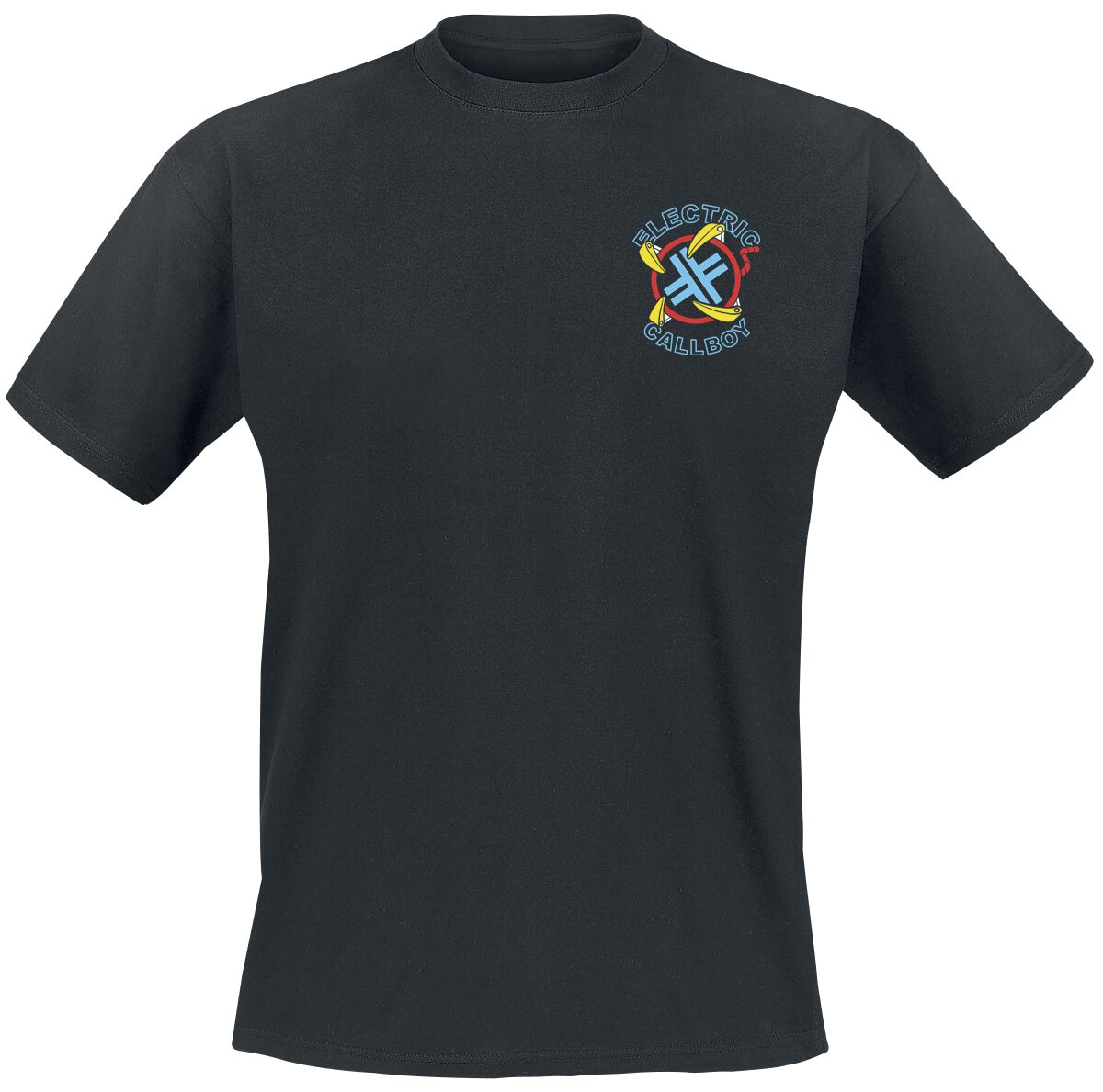 Electric Callboy T-Shirt - Let's Play - S to 3XL - for Men - black - 100% cotton T-Shirts Band Merchandise - Image 1