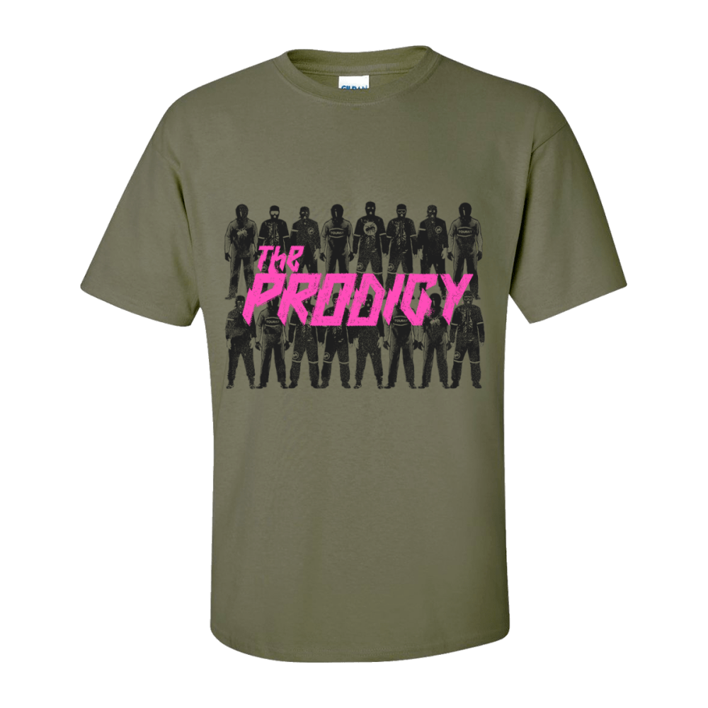 The Prodigy - Army Olive T-Shirt - Image 1