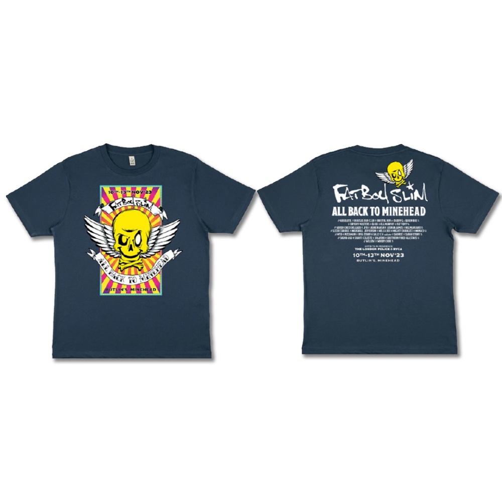 Fatboy Slim - Denim Blue ABTM 2023 T-Shirt