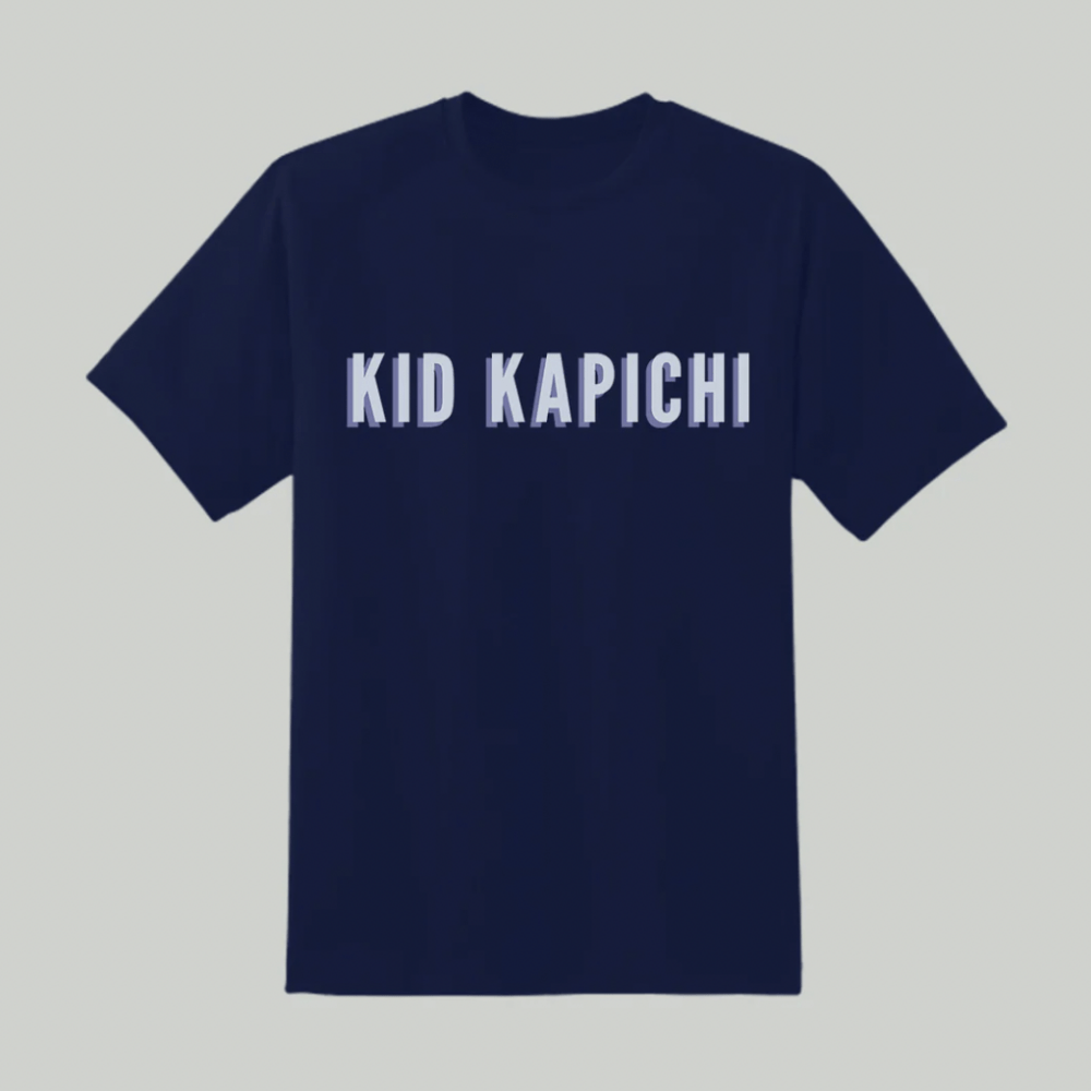 Kid Kapichi - Blue Logo T-Shirt - Image 1