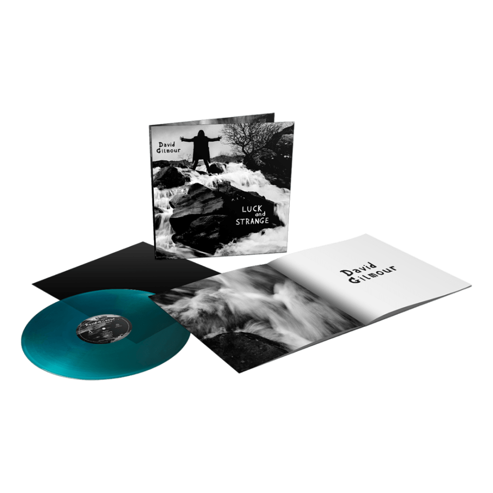 David Gilmour - Luck and Strange Translucent Sea Blue Vinyl
