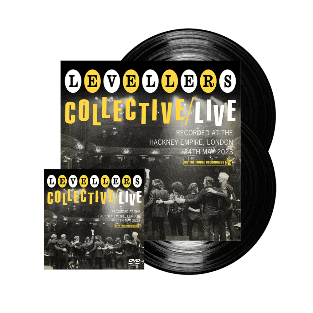 The Levellers - Collective / Live 2LP + DVD Double Vinyl