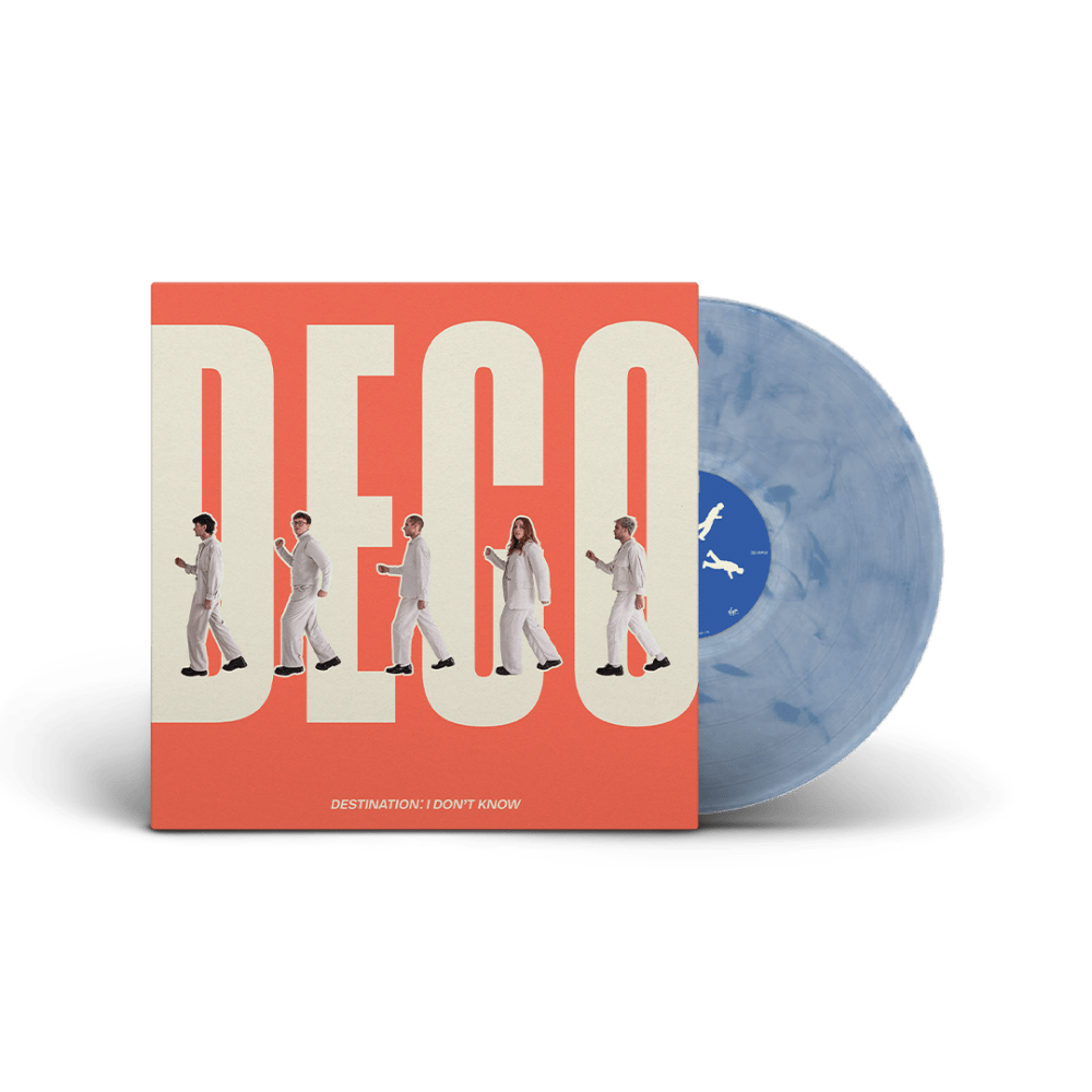 Deco - Destination: I Dont Know Transparent Blue Splatter Vinyl - Image 1