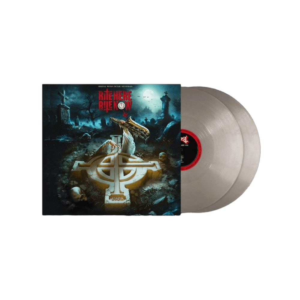 Ghost - RITE HERE RITE NOW Silver Double Vinyl - Image 1