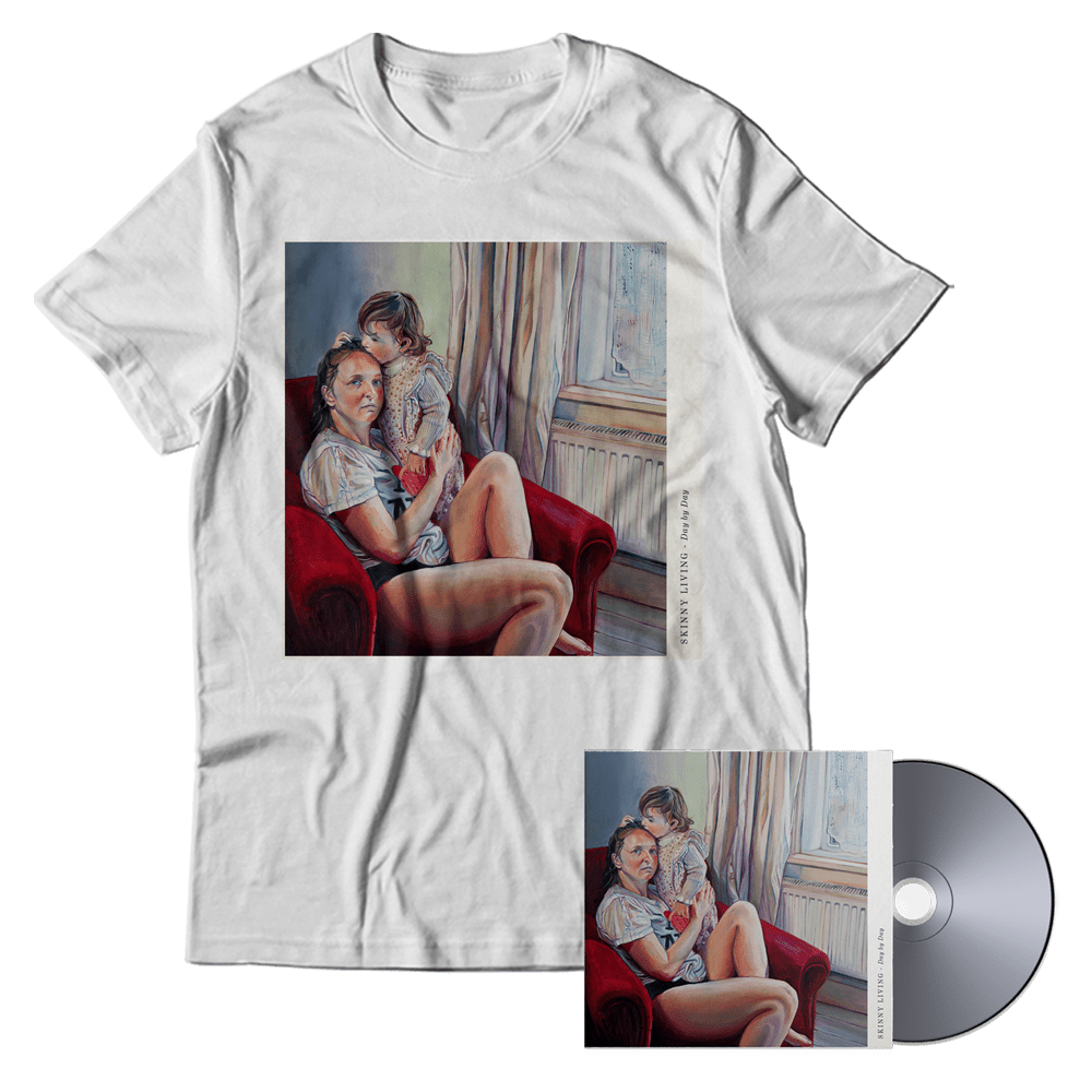 Skinny Living - Day By Day Signed CD & T-Shirt