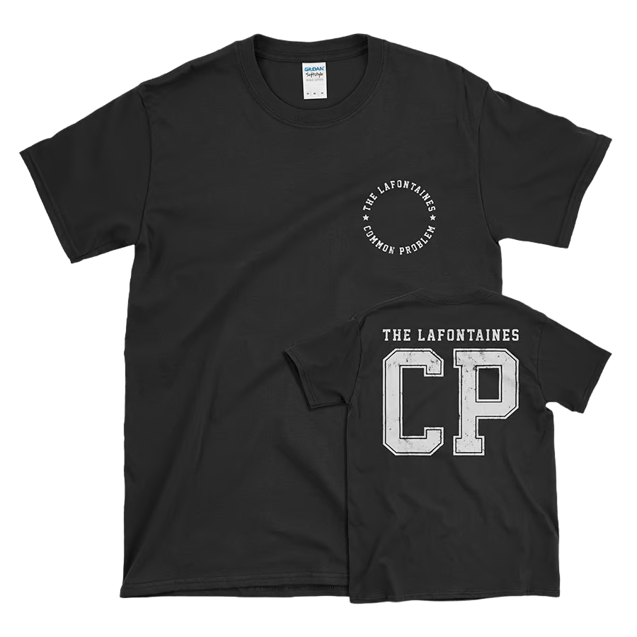 The LaFontaines - Common Problem Black Sports T-Shirt - Image 1