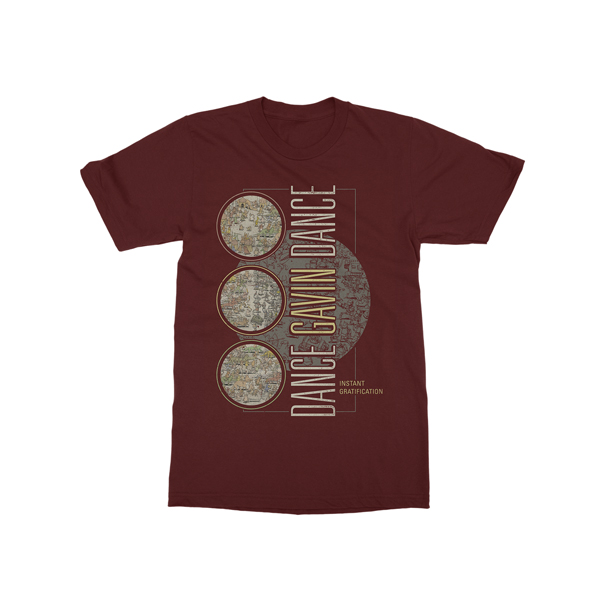 Dance Gavin Dance - Globe T-Shirt