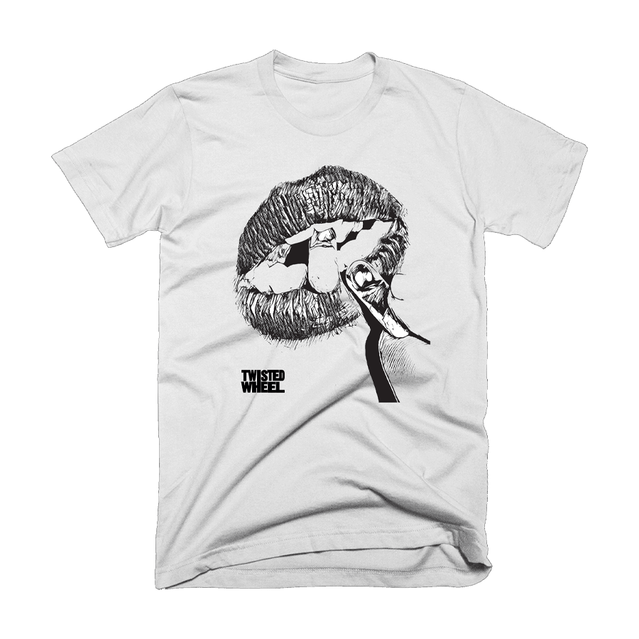 Twisted Wheel - Black Lips White T-Shirt - Image 1