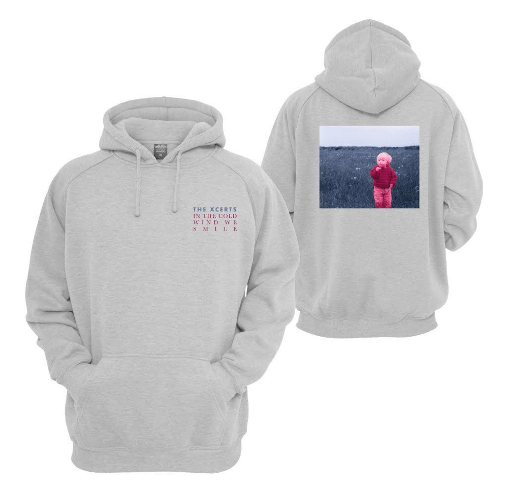 The Xcerts - In The Cold Wind We Smile Hoodie - Image 1