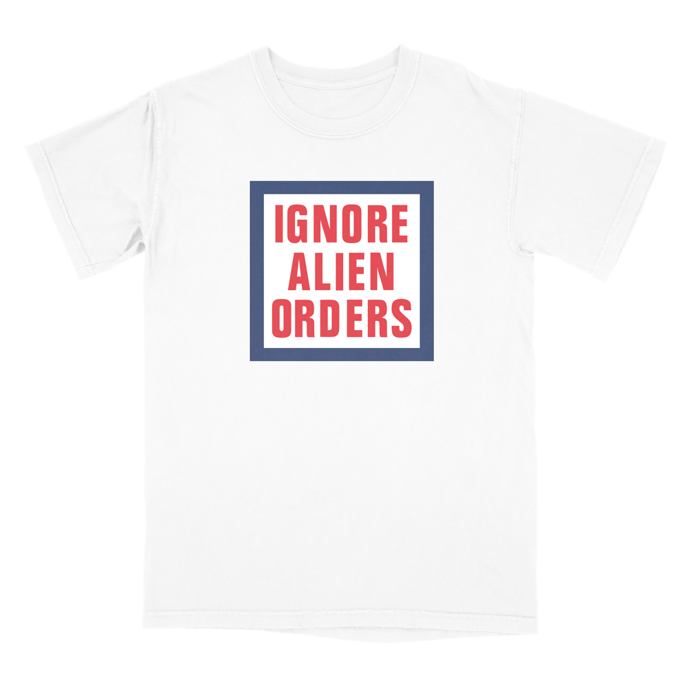 Joe Strummer - 'Ignore Alien Orders' T-Shirt