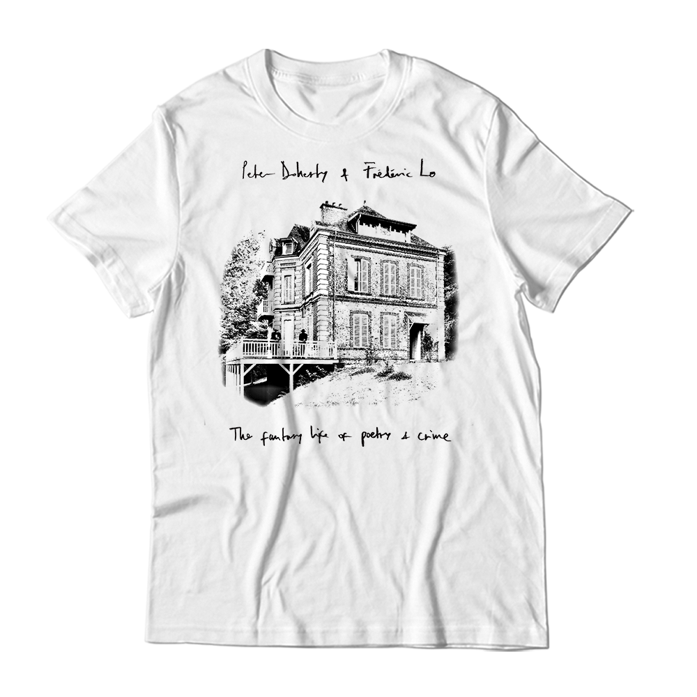 Peter Doherty & Fre?de?ric Lo - The Fantasy Life Of Poetry & Crime White T-Shirt