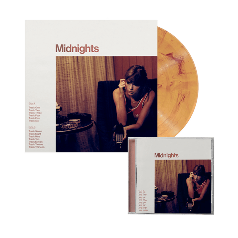 Taylor Swift - Midnights Blood Moon Edition Vinyl + CD