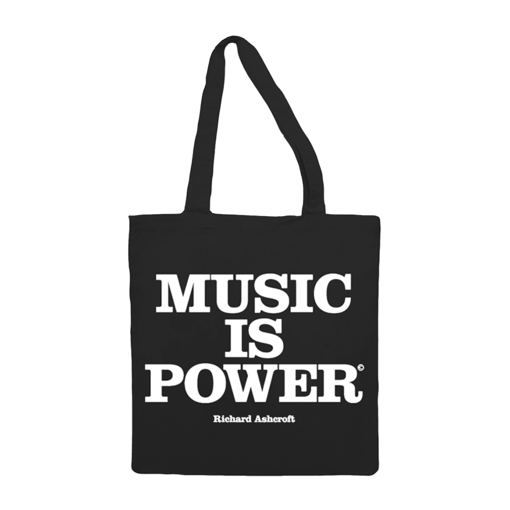 Richard Ashcroft - Music Is Power 2022 Tote Bag