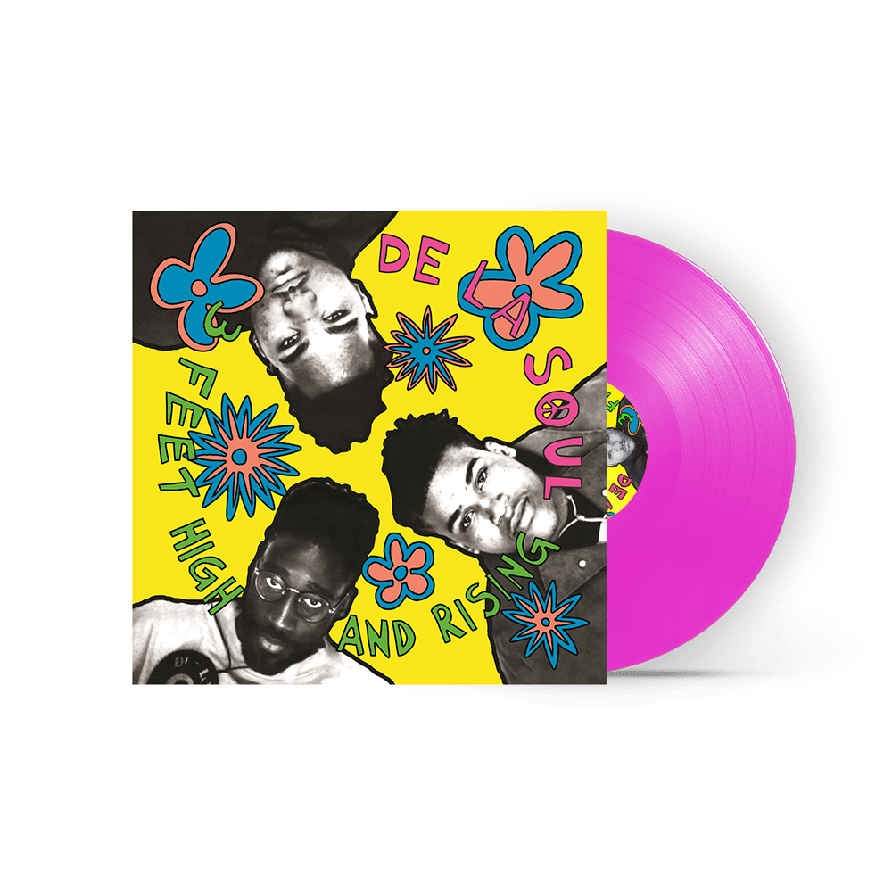 De La Soul - 3 Feet High And Rising Magenta Double Vinyl