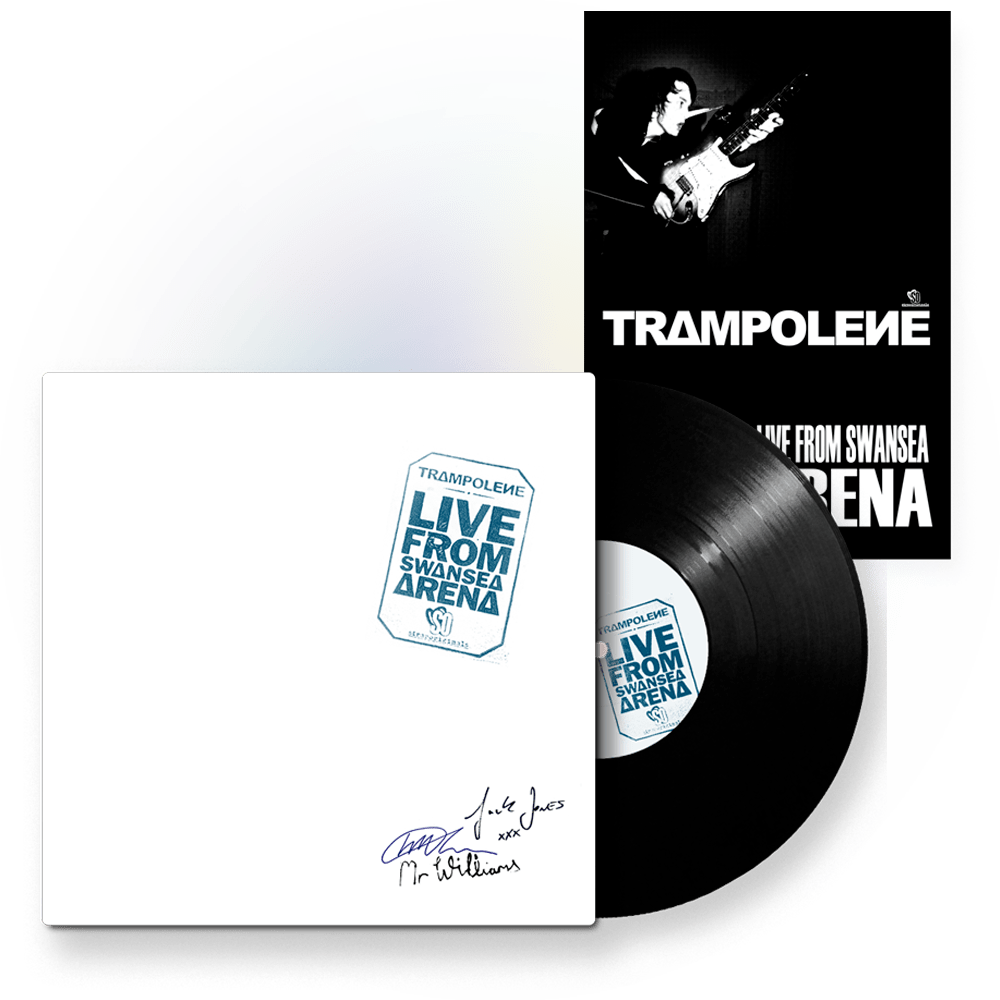 Trampolene - Live From Swansea Arena Signed LP - Image 1