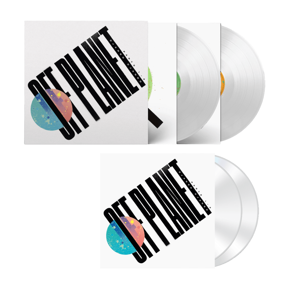 Django Django - Off Planet White Double Vinyl + 2CD