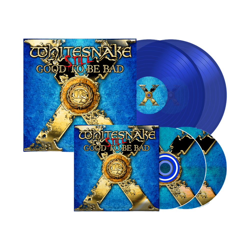 Whitesnake - Still...Good To Be Bad Translucent Blue Vinyl + 2-Disc CD