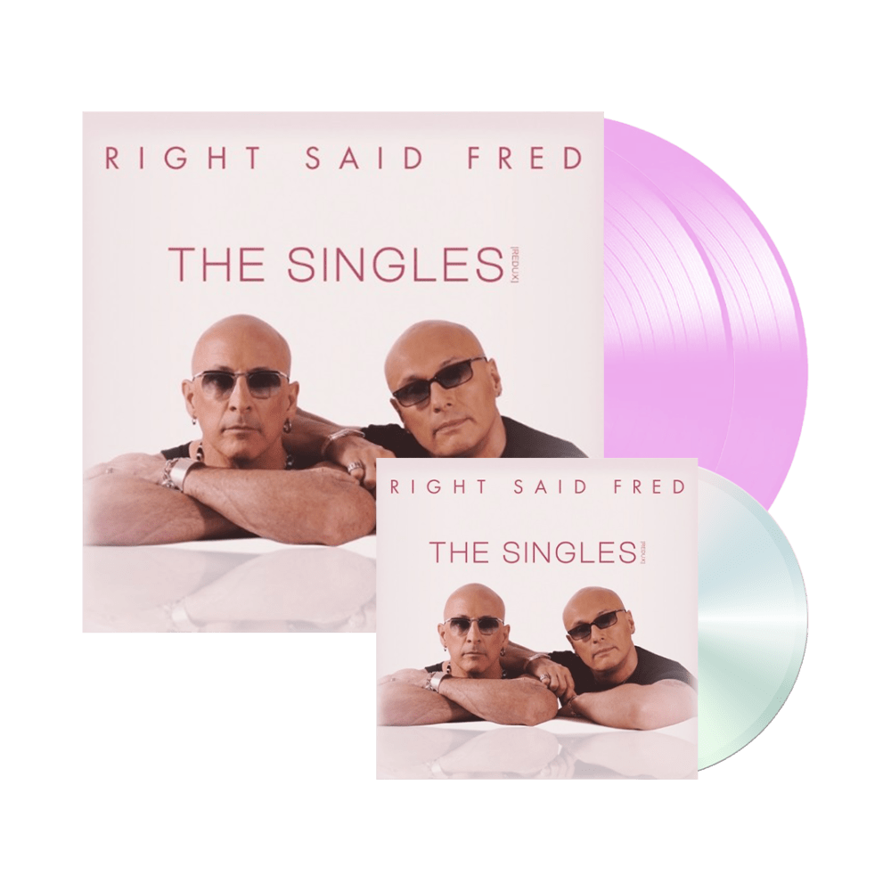 Right Said Fred - The Singles Pink Double Vinyl + CD