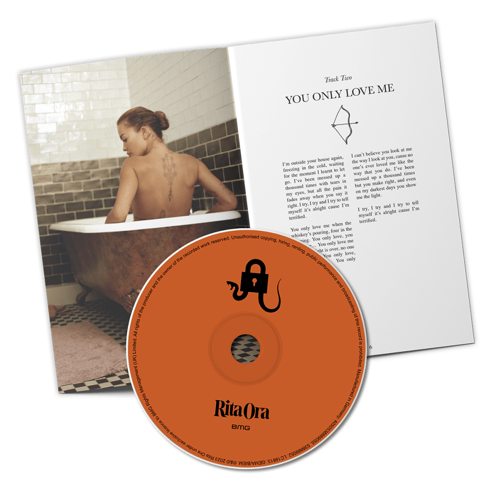 Rita Ora - You & I Deluxe CD Zine CD