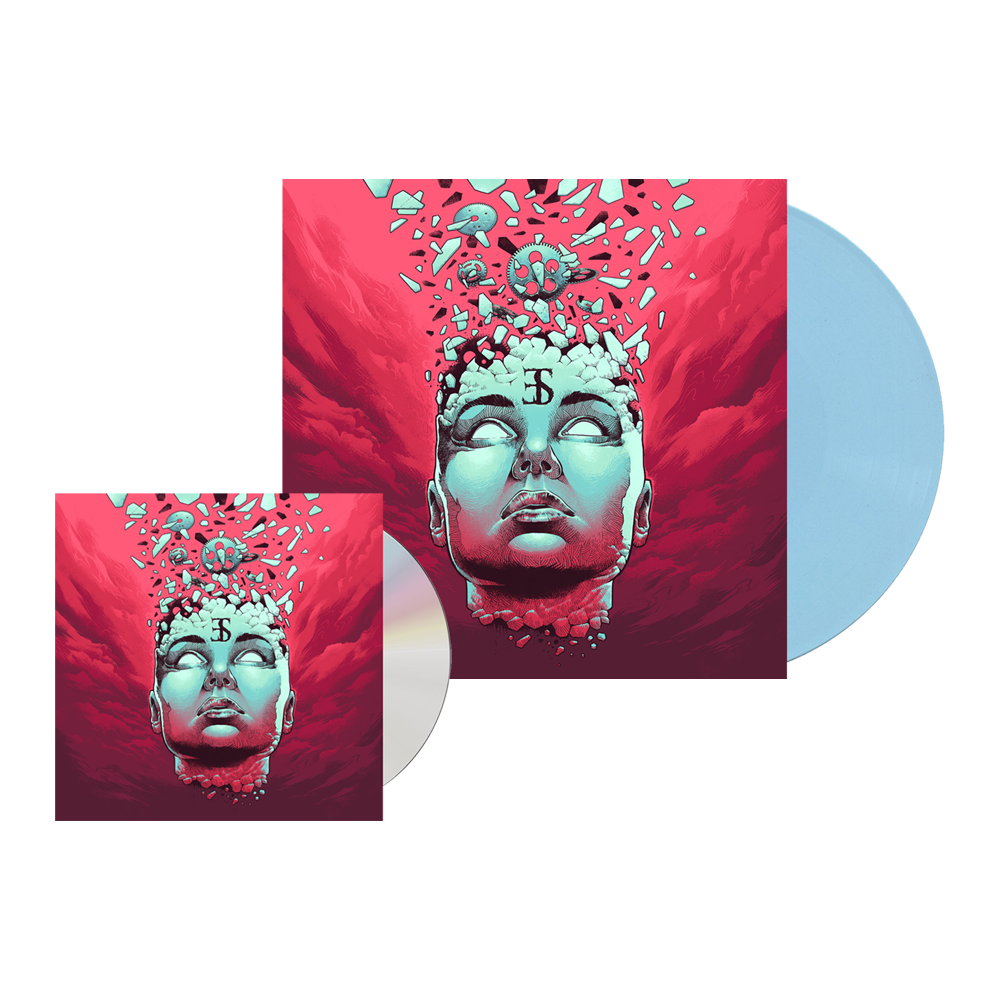 Employed To Serve - Conquering CD + Baby Blue Vinyl