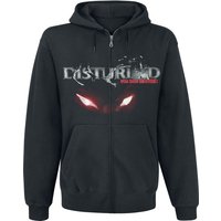 Disturbed Hooded zip Yep Your Sleeve M to XL for Men black
