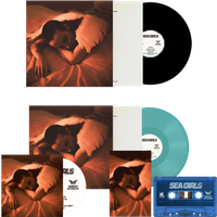 Sea Girls - Midnight Butterflies Petrol Coloured + Black Vinyl + CD + Blue Cassette