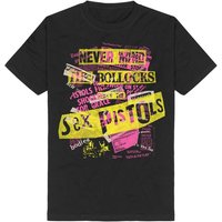 Sex Pistols T-Shirt Never Mind The Copy S to 3XL for Men black