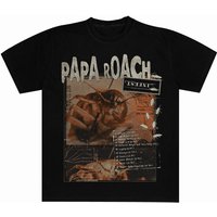 Papa Roach T-Shirt Scraps S to XXL for Men black