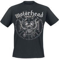 Motörhead T-Shirt Iron Cross Swords M to XXL for Men black
