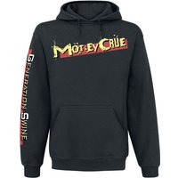 Mötley Crüe Hooded sweater Generation swine S to 4XL for Men black