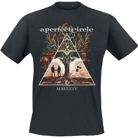 A Perfect Circle T-Shirt Yggrasil With Itin S to 4XL for Men black