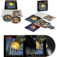 Def Leppard - Pyromania Half Speed Master + Double Vinyl + 2CD + 4CD/Blu-Ray