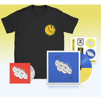 Twin Atlantic - Meltdown - Heavyweight Split Yellow + Blue Vinyl (Blue Cover) With Sticker Sheet + T-Shirt [Inc Bonus CD]