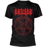 Deicide T-Shirt 30 Years Of Blasphemy S to XL for Men black