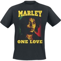Bob Marley T-Shirt One Love Classic S to 3XL for Men black