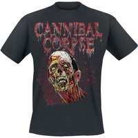 Cannibal Corpse T-Shirt Corpsehead S to XXL for Men black