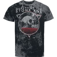 Queens Of The Stone Age T-Shirt Skull S to 4XL for Men grey