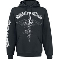 Mötley Crüe Hooded sweater Hollywood S to XXL for Men black