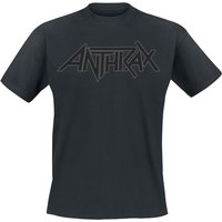 Anthrax T-Shirt Logo S to 4XL for Men black
