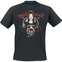 Motörhead T-Shirt 50 Band Circle S to 4XL for Men black