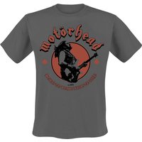 Motörhead T-Shirt Young Lemmy Born To Lose M to XXL for Men charcoal