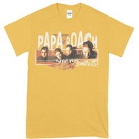 Papa Roach T-Shirt Heads S to XXL for Men yellow