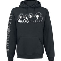 Papa Roach Hooded sweater Infest Photo S to XXL for Men black