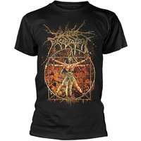 Cattle Decapitation T-Shirt Vitruvian S to XXL for Men black