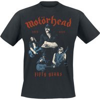 Motörhead T-Shirt 50 Lemmy Collage S to 4XL for Men black