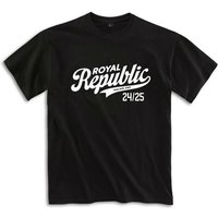 Royal Republic T-Shirt Baseball Logo S to 4XL for Men black
