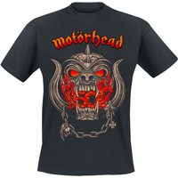 Motörhead T-Shirt 50 Warpig S to 4XL for Men black