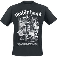 Motörhead T-Shirt 50 Scrapbook Photos S to 4XL for Men black